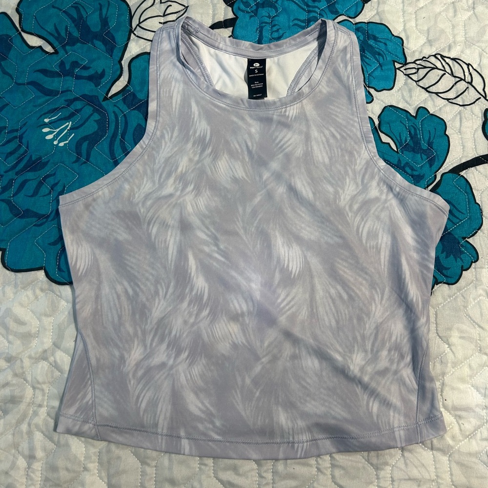 90 Degree by Reflex Cloudy Gray Athletic Tank